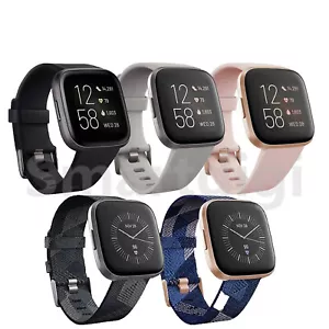 Fitbit Versa 2 Health & Fitness Smartwatch Activity Tracker S & L Sizes - Picture 1 of 11