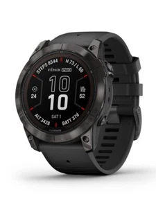 GARMIN FENIX 7X PRO SOLAR SAPPHIRE CARBON GRAY DLC TITANIUM 010-02778-11 - Foto 1 di 6