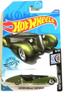Hot Wheels Custom Cadillac Fleetwood Rod Squad 8 of 10 121/250 Combined Shipping - Picture 1 of 6