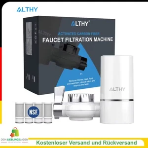 ALTHY Wasserhahnfilter, 5-Stufen NSF-zertifiziertes Filtersystem, Weiß - Bild 1 von 17