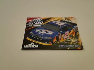 2012 Press Pass Ignite Brad Keselowski's Car Top Speed Card #69 - Picture 1 of 2