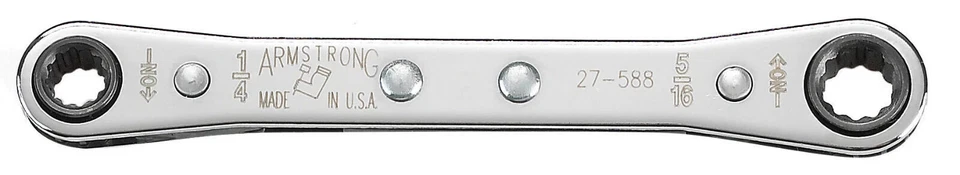 Armstrong | 27-594 | 1/2" X 9/16" 12 Pt. Llave de extremo de caja de trinquete laminada Foto 1 de 1