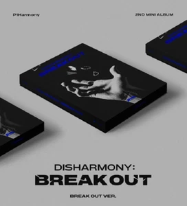 P1Harmony 2nd Mini Album DISHARMONY BREAK OUT BREAK OUT Ver. CD+Book+P.Card+Gift - Picture 1 of 9