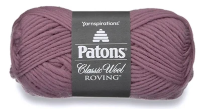 Patons Classic Wool Roving Frosted Plum Knitting & Crochet Yarn - Image 1 of 2