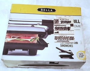Bella Panini Grill - Bistro at Home Sandwich Press Grill - Picture 1 of 7