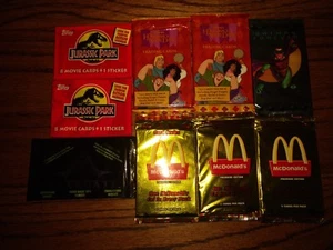 Lot of 9 1990s trading cards Stargate Batman Hunchback of Notre Dame McDonald's - Picture 1 of 7