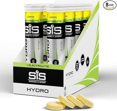 SIS Science in Sport Hydro Electrolyte Tablets 160 pcs. Lemon – Vegan & Gluten-Free