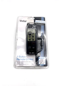 Vivitar 8 Button Remote Control for Camera Camcorder A/V R LANC Jack VIV-RC-800 - Picture 1 of 2