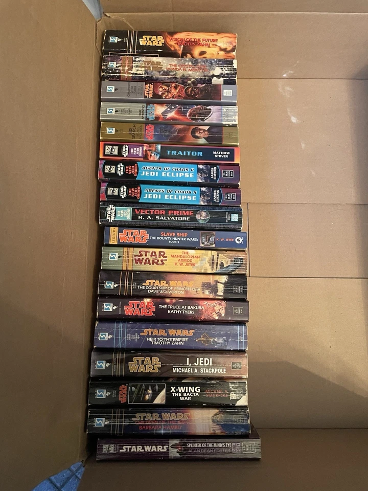 Lote de 18 libros de leyendas de Star Wars Foto 1 de 1