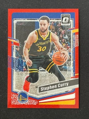 Brillo rojo óptico Stephen Curry 2023-24 Panini Donruss /75 #198 Foto 1 de 2