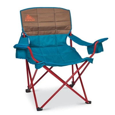 Kelty Deluxe Lounge Chair – Folding Outdoor Camp , Insulated Cupholders, - Image 1 of 4