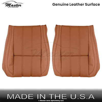 Fits 2013-2017 Land Rover Range Rover Front Driver & Passenger Tan Seat Cover - Image 1 of 4