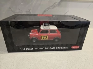 Kyosho 1:18 Scale Diecast Car Mini Cooper 1275S Rally N:177 #08102R - Picture 1 of 10
