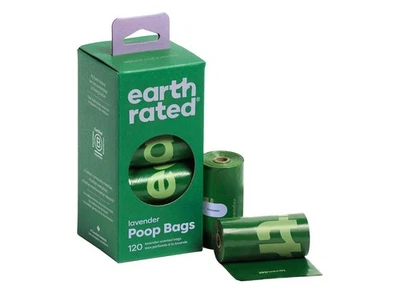 Bolsas de caca con clasificación Earth para perros, garantizadas a prueba de fugas y bolsa de residuos extra gruesa Foto 1 de 4