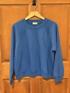 AYR The Cool Sweatshirt Crewneck Ribbed Cuffed Sleeves Pullover Women’s Medium - Picture 1 of 7