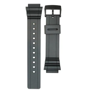 Cinturino originale nuovo Casio Standard MRW-S300H resina uretanica fibbia nera - Foto 1 di 1