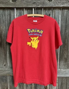 Vintage 1999 Nintendo Pokemon First Movie Mewtwo vs Mew T-Shirt Youth Large - Bild 1 von 9