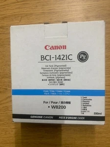 NEU ORIGINAL Canon Image Prograf W8400 W8400pg W8200 Cyan BCI-1421C 8368A001 - Bild 1 von 1