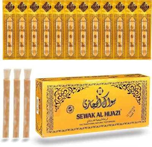 Pack of 12 Miswak Sticks Natural Toothbrush for Teeth Whitening, Oral Health - Picture 1 of 3