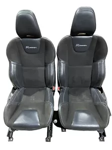 VOLVO XC60 FRONT SEAT LEFT RIGHT SIDE LEATHER R-DESIGN - Picture 1 of 11