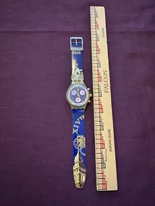 Special Swatch Watch London 1948 Atlanta Olympic games 1996 As Is Not Working - Picture 1 of 24