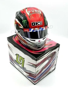 Minicasco Fórmula 1 Lando Norris 2024 Japón 1:2 con rasgaduras 😎 - Imagen 1 de 11