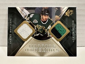 2007-08 SPx Winning Materials Mike Modano #WM-MM Hockey Card NHL Dallas Stars!