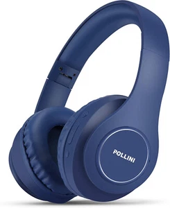 Pollini Wireless Headphones TP-19 Foldable Over Ear Built In 6 EQ Modes 40H Play - Picture 1 of 43