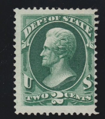 US O58 2c State Department Official Mint Fine NG SCV $120(NG) - Image 1 of 2