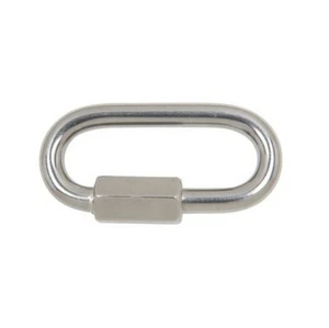 NEW 3/8 inch Blue Hawk Zinc Plated Heavy Duty Quick Link 2200 Lbs - Picture 1 of 1