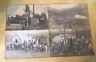 4 Vintage Real Photo Postcards-Lycoming, PA. 1907-3 East End Gun Club