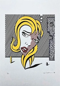 ROY LICHTENSTEIN - Blonde - signed, numbered edition 52/150 - Picture 1 of 5