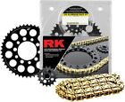 RK GB520XSO X-Ring Aluminum Quick Acceleration Chain Kit Sprocket Kit 3066-118DG