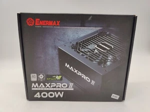 ENERMAX MAXPRO II ATX Gaming PC Netzteil 400W 80Plus 230V EU  schwarz - Bild 1 von 4
