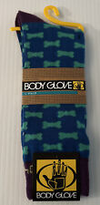 Body Glove Bow ties Size 10-13 Blue Purple Casual Crew New old stock