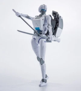  Dr. Wu MechanicToy MS-31W Snow Ninja small Scale Arcee MFT Figure toy in stock - Picture 1 of 7