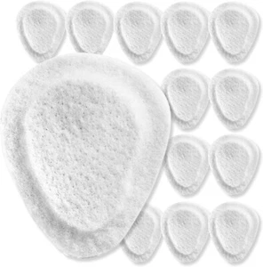 Metatarsal Pads (12 Pack) Felt Foot Pads for Pain Relief for Women & Men [1/4" T - Picture 1 of 7