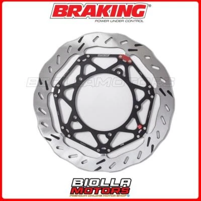 EP071L DISCO FRENO ANTERIORE SX BRAKING YAMAHA YZF R1 1000 2006 - WAVE FLOTTANTE Foto 1 de 4