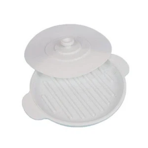 Silicone Grill Plate Microwave Bacon Trays O4V8 H8G3 - Picture 1 of 15