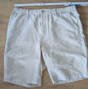 Herren Leinen Shorts XL - 64% Baumwolle - 34% Leinen - Bild 1 von 6