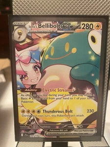 Pokemon - Iono's Bellibolt ex 183/159 Journey Together SIR Full Art - Picture 1 of 1