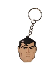DC Superman Face Keychain - Picture 1 of 1