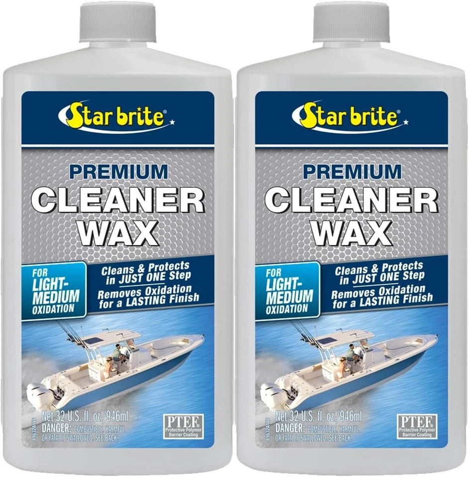 Cera limpiadora de alta resistencia StarBrite One Step con PTEF 32 oz 089632-2 paquete Foto 1 de 4