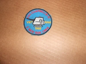 AUFNÄHER MILITÄR VINTAGE CGC CAMPBELL W-32 5 ZOLL WAFFE CREW VIETNAM 1968--#3 - Bild 1 von 1
