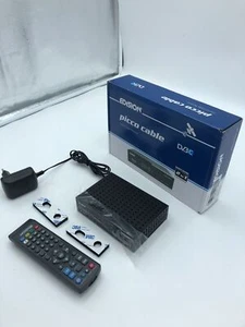 EDISION Picco Cable Full HD Receiver DVB-C, HDMI, USB, LAN, SCART, Schwarz - Picture 1 of 6