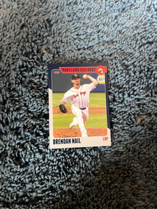 Brendan Nail 2023 Portland Sea Dogs Team Card 23 Red Sox