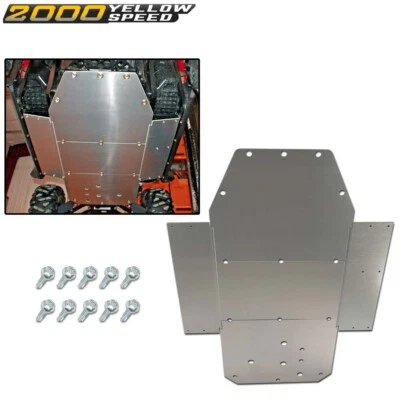 3/16" Skid Plate Heavy Duty Fit For 08-14 Polaris RZR S 800 &15-16 RZR S 900 - Image 1 of 4