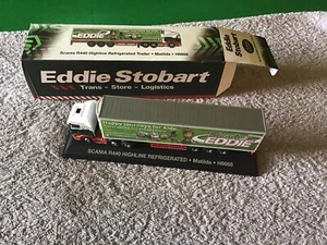 Atlas Editions Eddie Stobart R440 Highline RefigeratedTrailer Boxed Scale 1.76 - Picture 1 of 10
