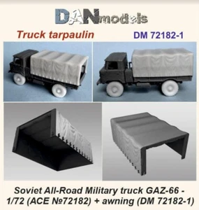 LKW Plane. Soviet Allroad Military Truck GAZ-66 1/72 Dan Models 72182-1 - Bild 1 von 1