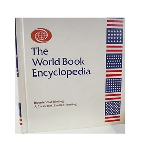 World Book Encyclopedia 1 Replacement Volume Bicentennial 1976 Limited Edition - Picture 1 of 2